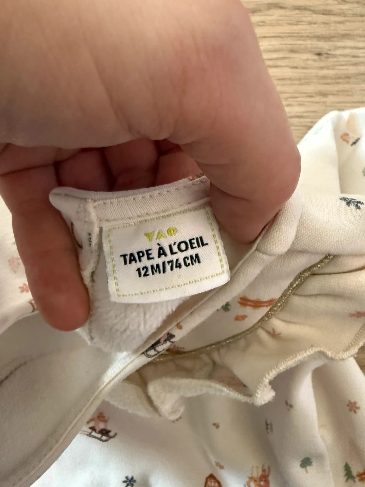 Pyjama fille 12 mois – photo 2